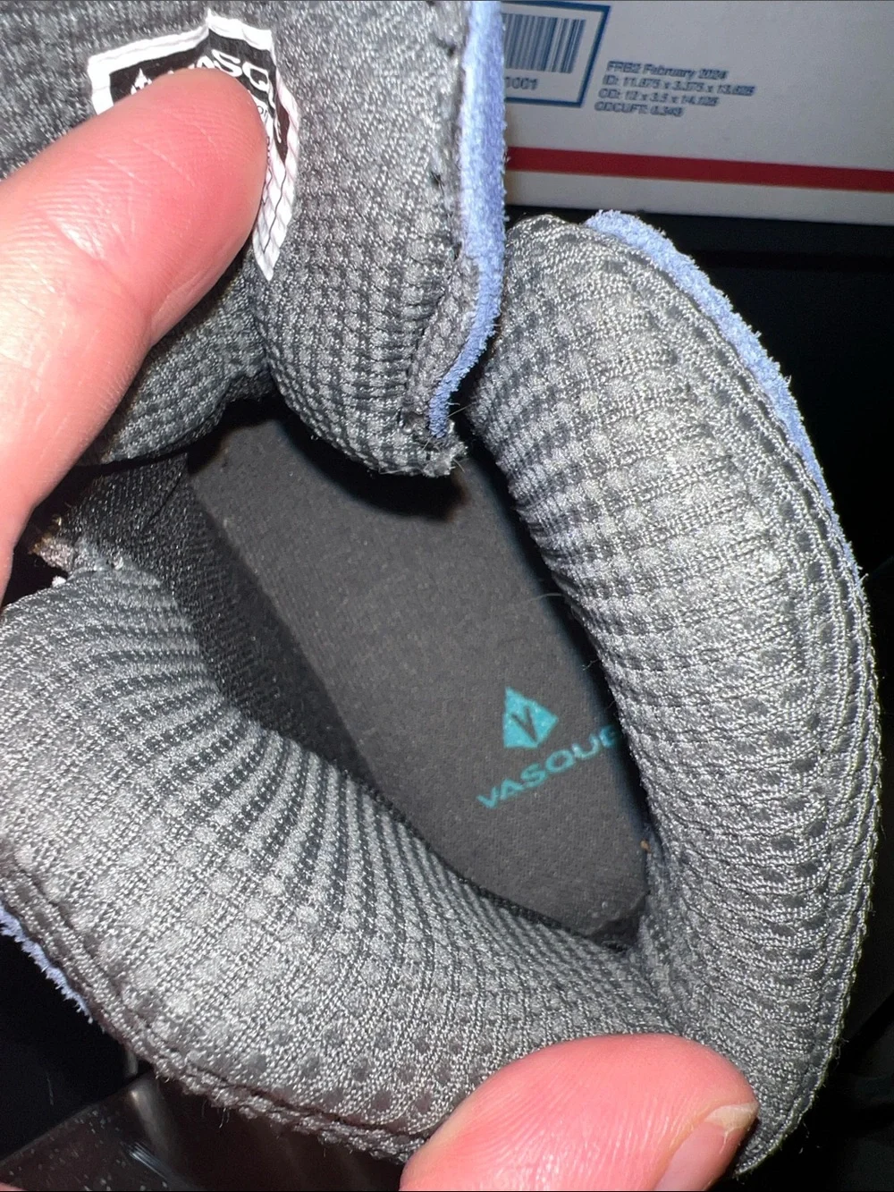 Vasque Kids Navy and Teal Trail Boots